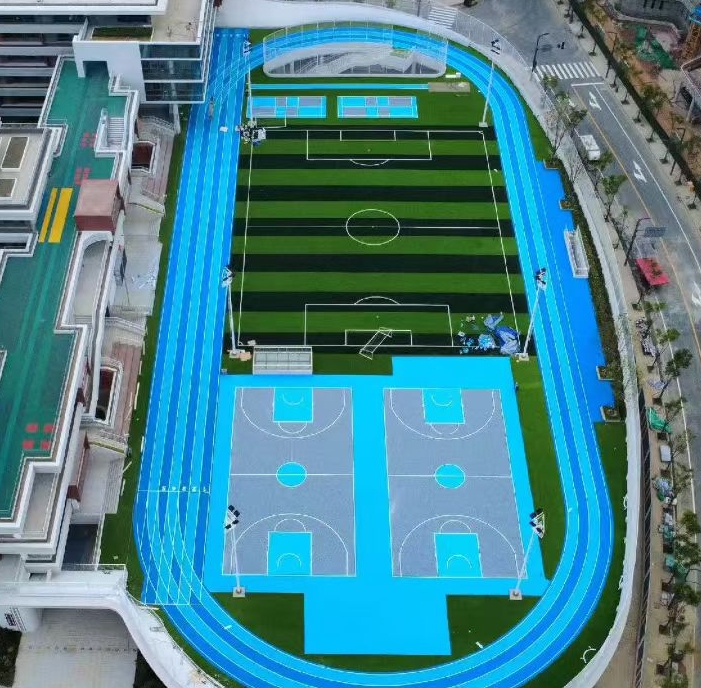 张家界市epdm颗粒足球场人造草坪 - 方案